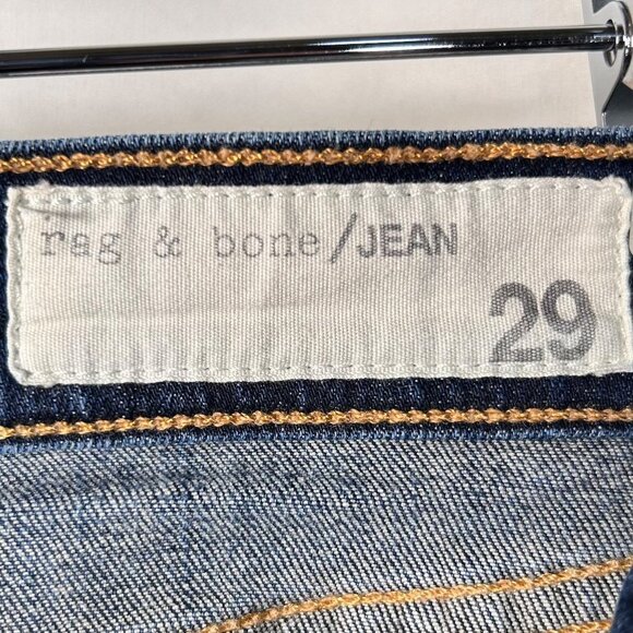 Rag & Bone Crop Jean Size 29 Denim Straight Leg Casual - Picture 5 of 7